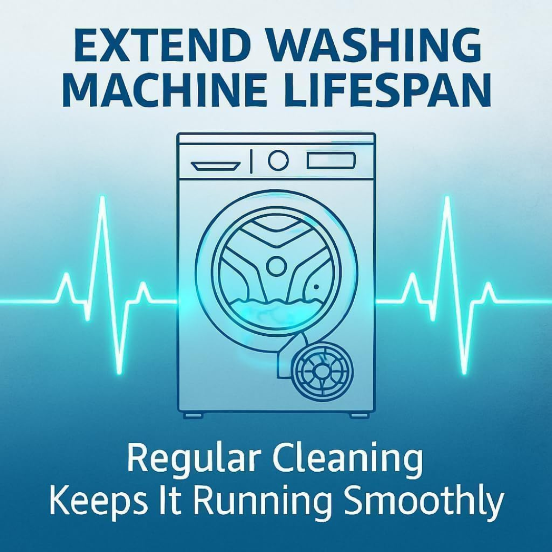 Go Clean Washing Machine Cleaner Tablets – 24 Pack (1 Year Supply) | Advanced Pet Hair & Odor Remover