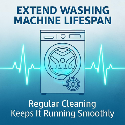 Go Clean Washing Machine Cleaner Tablets – 24 Pack (1 Year Supply) | Advanced Pet Hair & Odor Remover