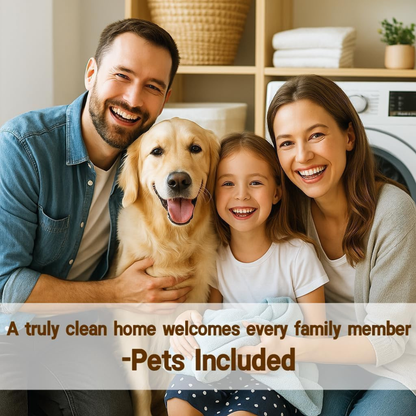 Go Clean Washing Machine Cleaner Tablets – 24 Pack (1 Year Supply) | Advanced Pet Hair & Odor Remover